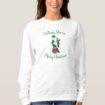 Irish Santa Claus Merry kerstshirt