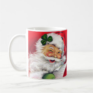 Irish Santa, Irish Kerstmis Mok, Ireland Coffee M Koffiemok