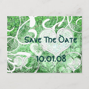Irish Save the Date Aankondigingskaart