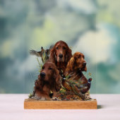 Irish Setter Acryl Bord (Neutraal)