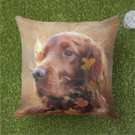 Irish Setter Buitenkussen