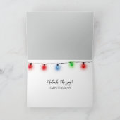 Irish Setter Christmas Fun Kaart (Binnen)