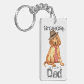 Irish Setter Dad Sleutelhanger (Voorkant Links)