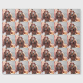 Irish Setter Dog Cadeaupapier (Vlak)
