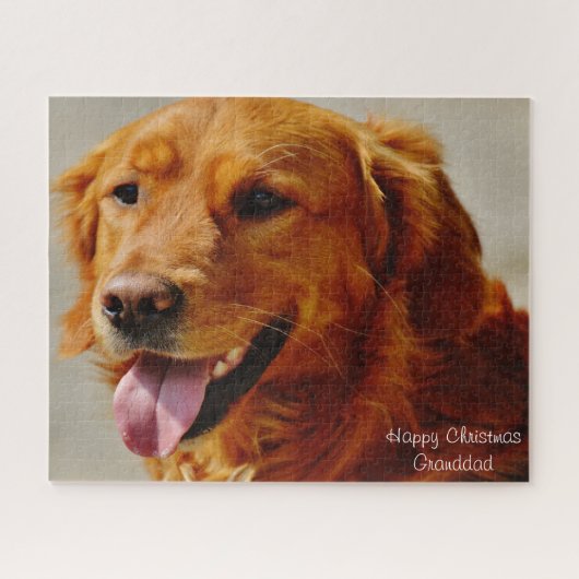 Irish Setter Dog. Legpuzzel (Horizontaal)