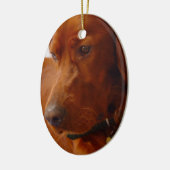 Irish Setter Dog Ornament (Links)