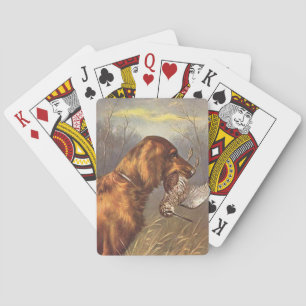 Irish Setter Dog Playing Cards Pokerkaarten