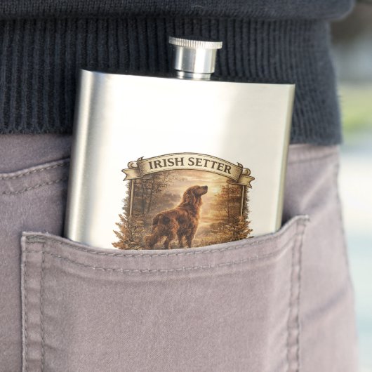 Irish Setter Flacon (Voorbeeld)