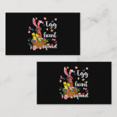 Irish Setter Happy Easter Day Paaskleurige eitjes Visitekaartje (Voorkant / Achterkant)