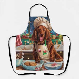 Irish Setter Holiday Baking: feestelijke kerstdage Schort