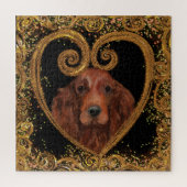 IRISH SETTER LEGPUZZEL (Verticaal)