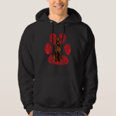 Irish Setter Love Pata Hoodie (Voorkant)