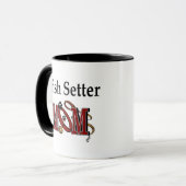 Irish Setter Mom Mug (Devant gauche)