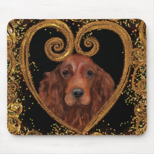 IRISH SETTER MUISMAT (Voorkant)