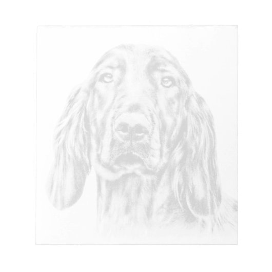 IRISH SETTER Notitieblok (Voorkant)