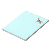 Irish Setter Notitieblok (Gedraaid)