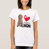 Irish Setter Personalized Ma T-Shirt (Voorkant)