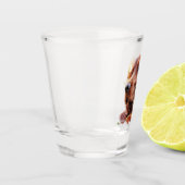 Irish Setter Shot Glas (Links)