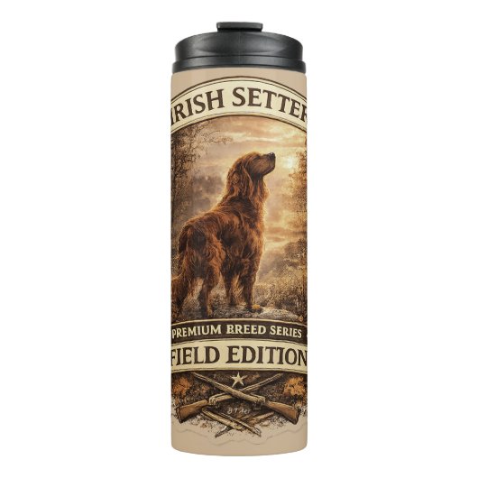 Irish Setter Thermosbeker (Voorkant)