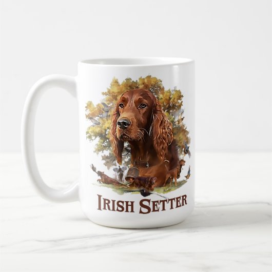 Irish Setter - Ultimate Upland Bird Dog Koffiemok (Links)