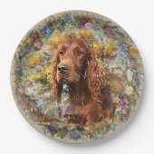 Irish Setter - Ultimate Upland Bird Dog Papieren Bordje (Voorkant)