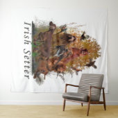 Irish Setter Wandkleed (In Situ (horizontaal))