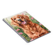 Irish Setter Watercolor Journal (Côté Droit)