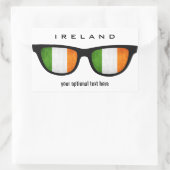 Irish Shades aangepaste stickers (Tas)