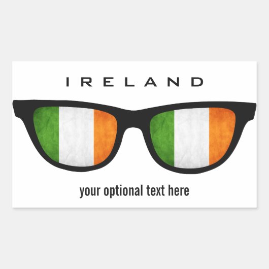 Irish Shades aangepaste stickers (Voorkant)