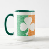 Irish Shamrock aangepaste mok - kies stijl (Links)
