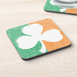 Irish Shamrock aangepaste onderzetters