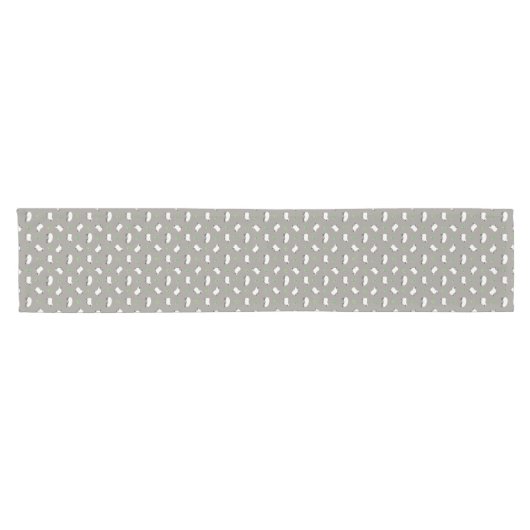 Irish Shamrock and Sheep Pattern Korte Tafelloper (Horizontaal)