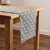 Irish Shamrock and Sheep Pattern Korte Tafelloper (Voorbeeld)