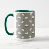 Irish Shamrock and Sheep Pattern Mok (Links)