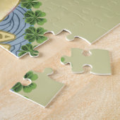Irish Shamrock Angel Legpuzzel (Zijkant)