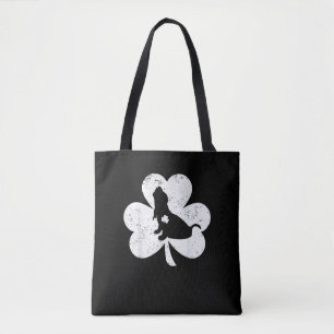 Irish Shamrock Basset Hound Dog St. Patrick's Day Draagtas