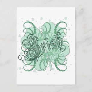 Irish Shamrock Briefkaart