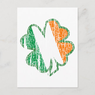 Irish Shamrock Briefkaart