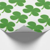 Irish Shamrock Cadeaupapier (Hoek)