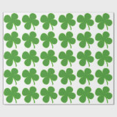 Irish Shamrock Cadeaupapier (Vlak)