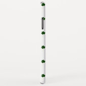 Irish Shamrock Clovers Pattern Add Name of Text Case-Mate iPhone Case (Achterkant/rechts)