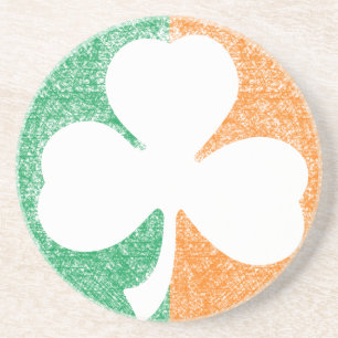Irish Shamrock custom onderzetter