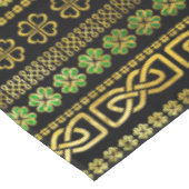 Irish Shamrock Four-leaf Lucky Clover Tafelkleed (Gekanteld)