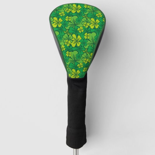 Irish Shamrock Golfheadcover (Voorkant)