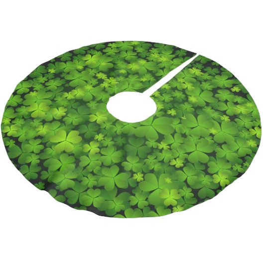 Irish Shamrock-kerstdecor Kerstboom Rok (Gekanteld)