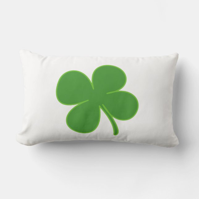 Irish Shamrock Kussen (Voorkant)