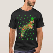 Irish Shamrock Leprechaun Liger St Patrick's Day T-shirt (Voorkant)