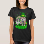 Irish Shamrock Leprechaun Pika St Patrick's Day T-shirt (Voorkant)