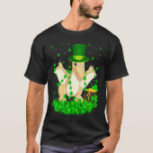 Irish Shamrock Leprechaun Pterodactyl Bird St Patr T-shirt (Voorkant)