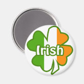 Irish Shamrock Magneet (Voorkant / Achterkant)